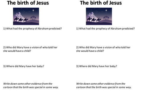  The Birth of Jesus