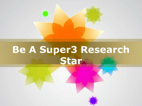 Be A Search Star: 21st Century Research Guide for KS1 & KS2 
