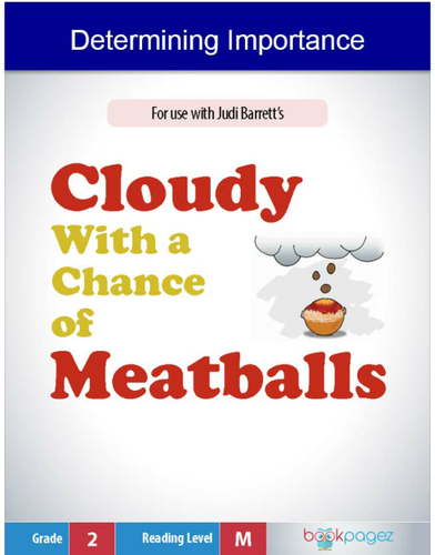 Determining Importance with Cloudy With a Chance of Meatballs, Second Grade