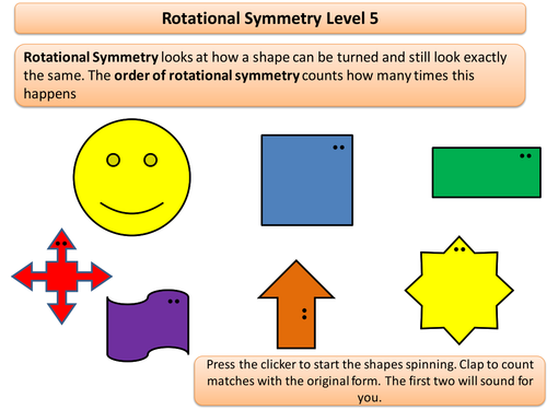 GCSE Maths: Rotational Symmetry lesson resources by - UK Teaching