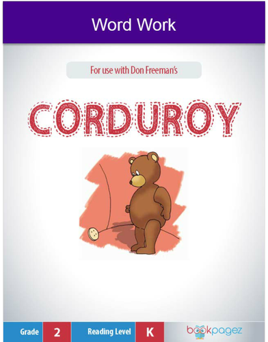 Corduroy Word Work (Word Family:  “- igh” ), Second Grade