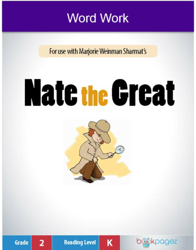 Nate the Great Word Work (Bossy R), Second Grade