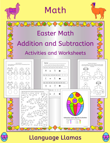 Easter Addition and Subtraction