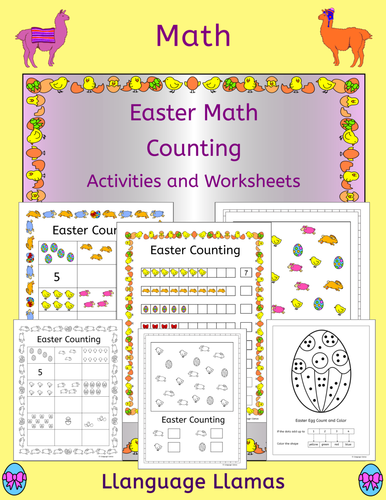 Easter Math - Counting | Teaching Resources