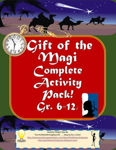 Gift of the Magi - Complete Activity Pack Grades 6-12