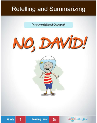 Retelling and Summarizing with No, David! , First Grade