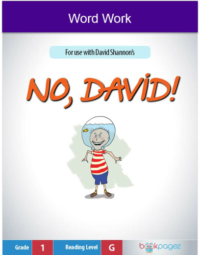 No, David! Word Work (High Frequency Words), First Grade