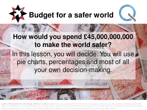Budget for a safer world