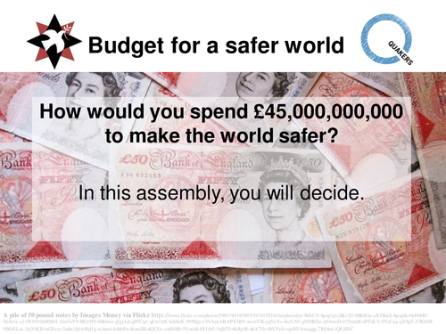 Budget for a safer world: Assembly