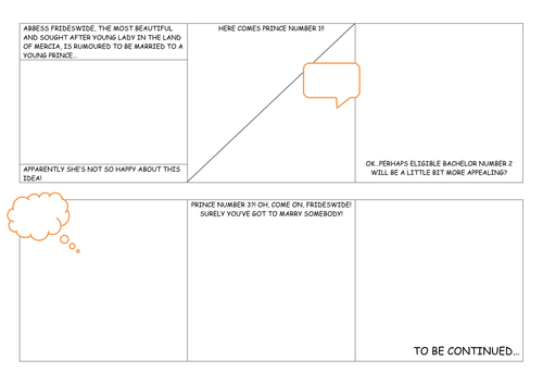 Film Strip Storyboard Template (Teacher-Made) - Twinkl