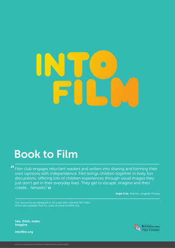 Book to Film resource for clubs