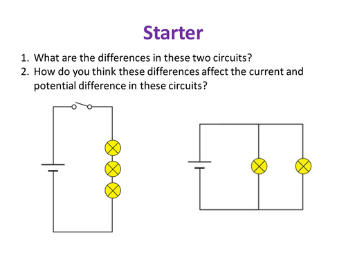 Series and parallel - NEW KS3 | Teaching Resources