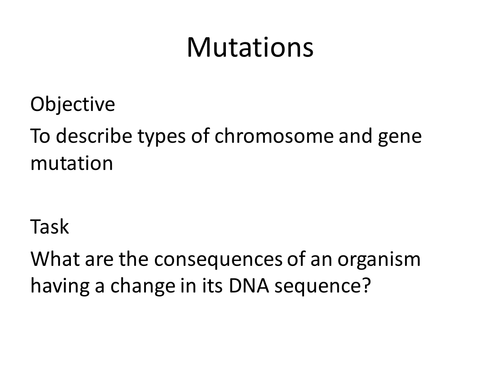 Mutations