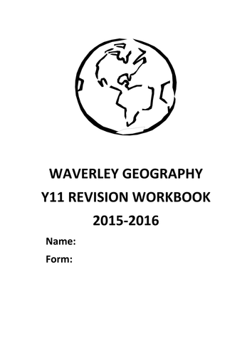 OCR GCSE Geography B revision workbook