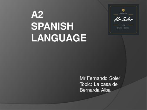 La casa de Bernarda Alba