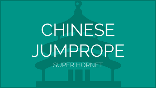 Chinese Jump Rope - Super Hornet Pattern | Physical Education Presentation