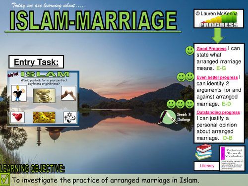Islam- Muslim marriage 