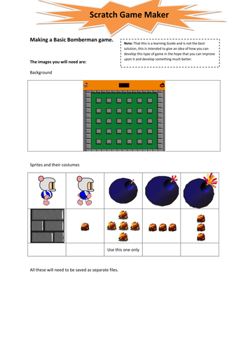 Scratch - Making a Bomberman Game