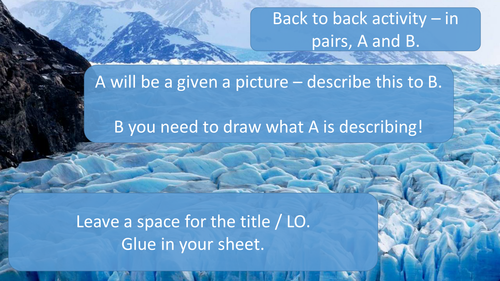 Lesson 2 - Glacial Budget (New AQA 8035)