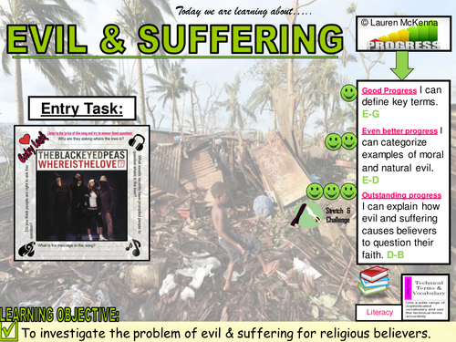 Belief In God- Evil & suffering 