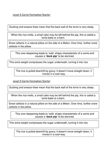Lesson 7 - Landforms of erosion 2 (New AQA spec 8035)