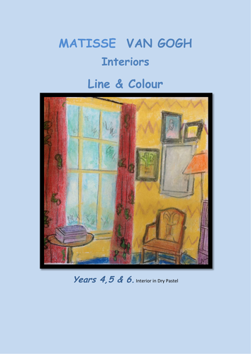 Van Gogh & Matisse  Interiors Line and Colour