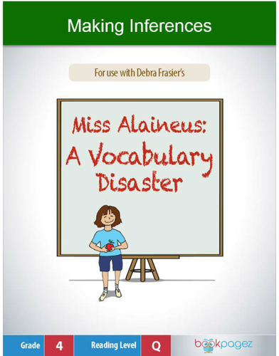 Making Inferences with Miss Alaineus: A Vocabulary Disaster, Fourth Grade