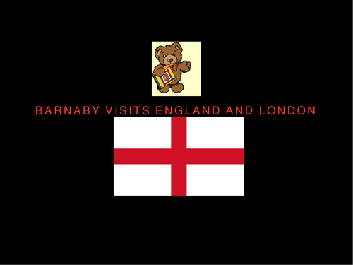 Barnaby Bear travels to London