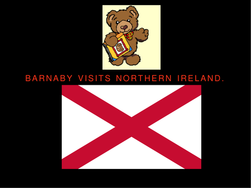 Barnaby Bear visits Northern Ireland