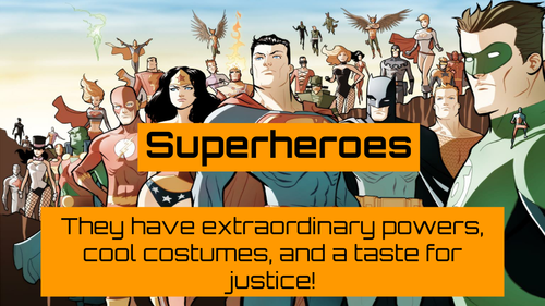 Creative Writing - Superheroes - Bane vs. Batman - Dark (Year 6+)