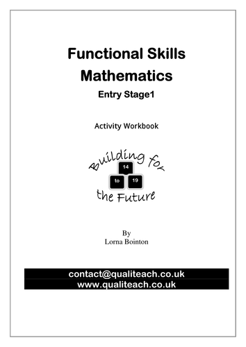 Functional Skills Entry 1 Maths Activity Workbook