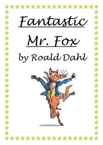 Fantastic Mr Fox Prehension Workbook