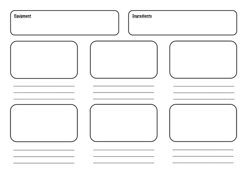 Instructional Writing Storyboard Template