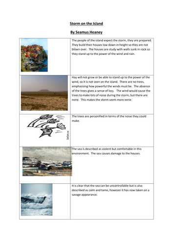 Storm on the Island - Differentiated story version