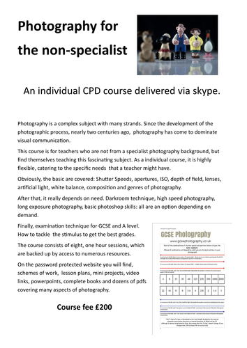 Photography CPD