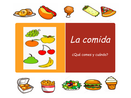 La comida: que como y cuando