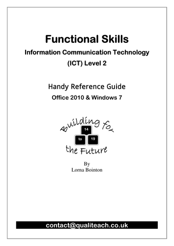 Functional Skills ICT Level 2 Reference Guide