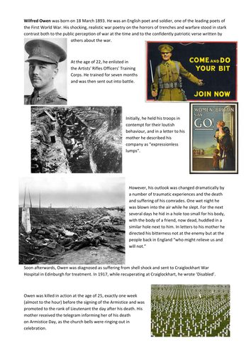 Disabled - Context and Questions