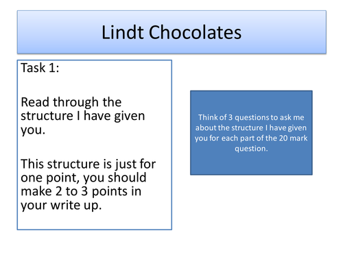 Edexcel GCSE/AS Business (new spec) exam structure