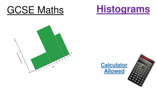 GCSE Maths (9-1) Histograms