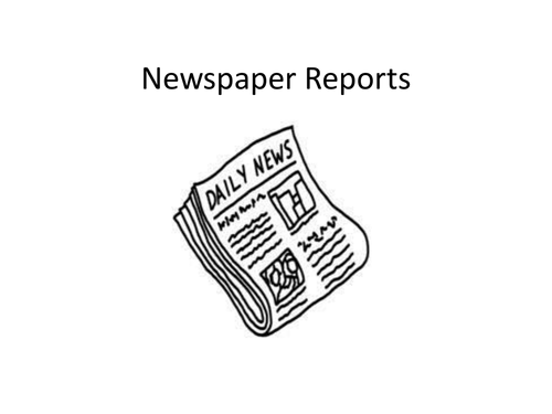 Newspaper Reports