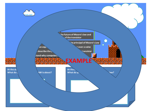 Mario Method of Assessing/demonstrating Progress