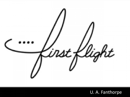 Edexcel Literature. Poetry (Time and Place) - 'First Flight,' by U.A. Fanthorpe.