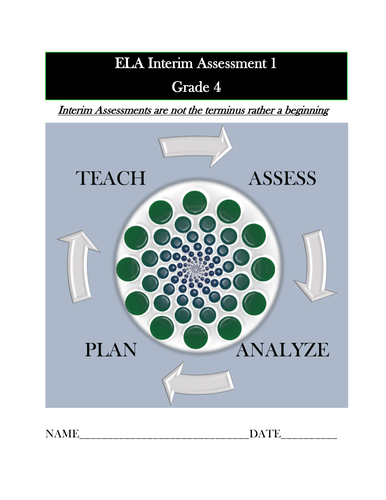 Grade 4 ELA Interim Assessment (1)