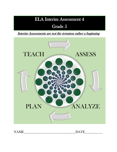 Grade 4 ELA Interim Assessment (5)