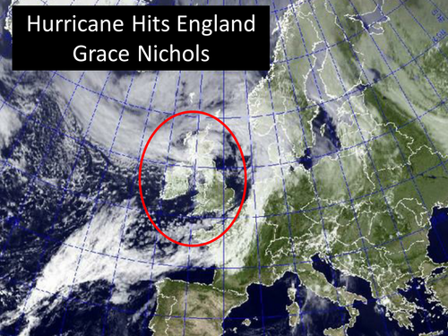Edexcel Literature. Poetry (Time and Place) - 'Hurricane Hits England,' by Grace Nichols.