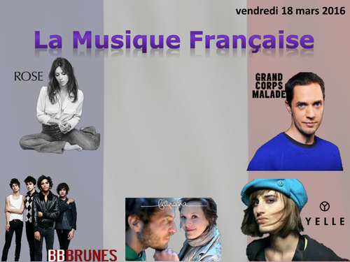 French:  French Music/Bands