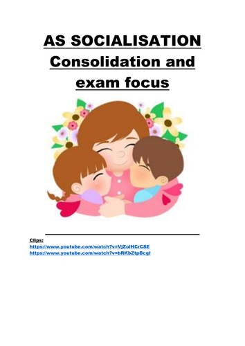 A level Sociology revision questions - Socialisation