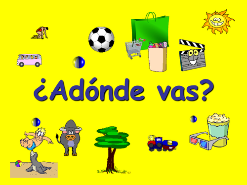 Spanish Teaching Resources. Places in Town PowerPoint