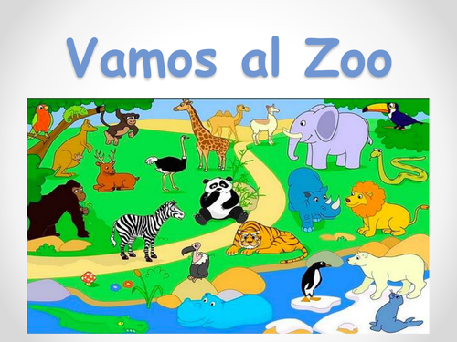Vamos al Zoo: animales 
